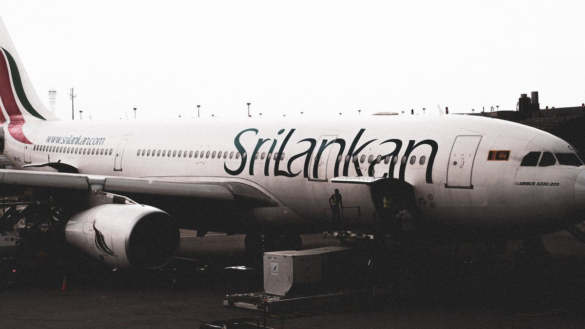 Samolot linii lotniczej SriLankan